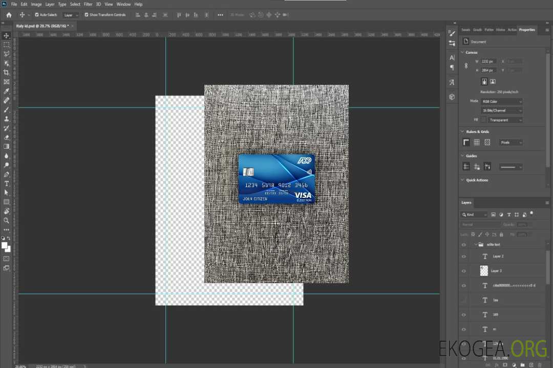 USA ADP Earnings Bank Visa Carte électronique Photolook , avant template USA ADP Earnings Bank Visa Carte électronique Photolook , avant template
